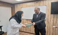 تجلیل از پزشکان بهداشتی و درمانی در شهرستان باغملک